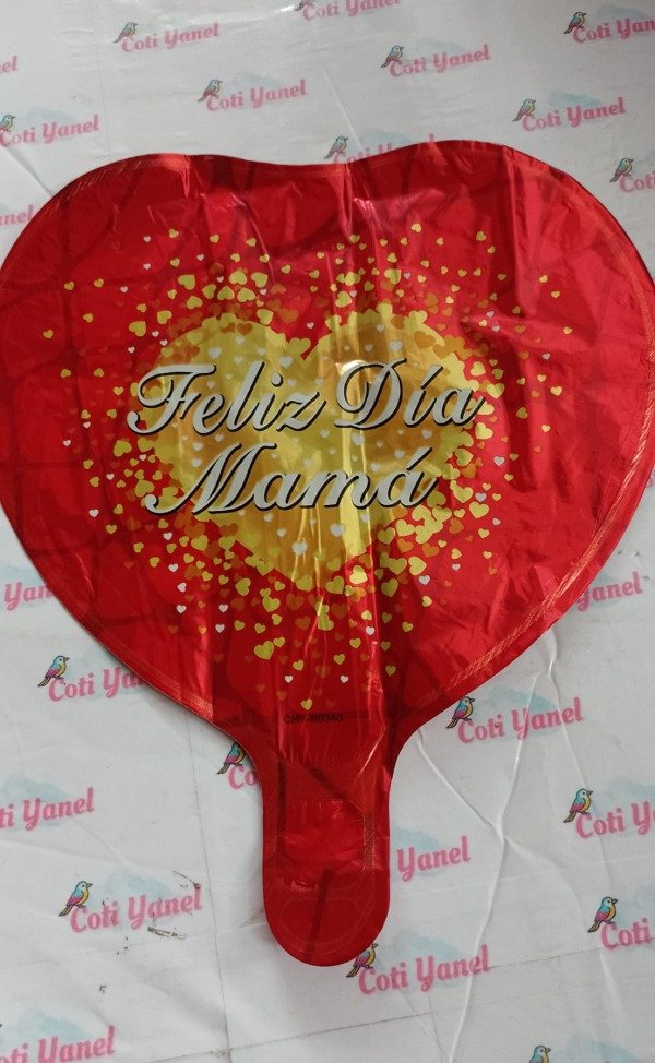 Producto - Globos Feliz dia Mamá 23cm - 8