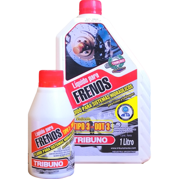 Producto - LIQUIDO DE FRENOS TRIBUNO TIPO 3