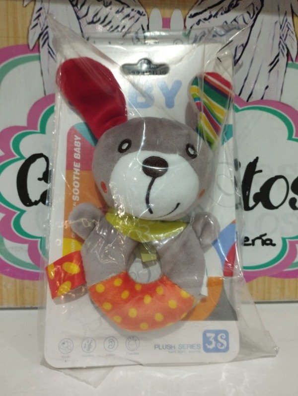 Producto - Sonajero plush conejo