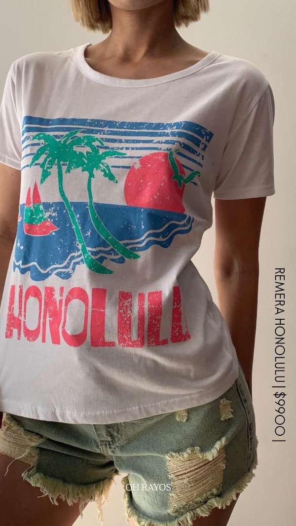 Producto - Remera Honolulu