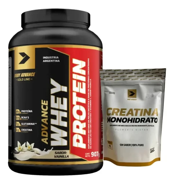 Producto - COMBO body advance PROTEÍNA + CREATINA