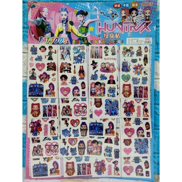 Producto - Tattoo guerreras del kpop