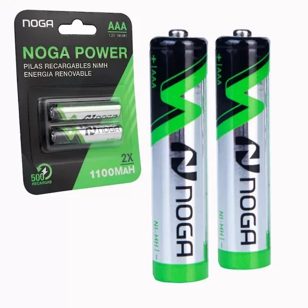 Producto - pilas recargable triple a dos unidades