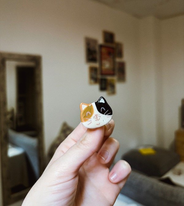 Producto - Pins carita de gatito