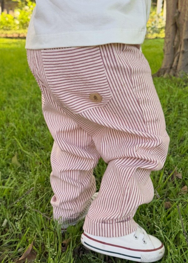 Producto - Pantalón Mil Rayas Bordo