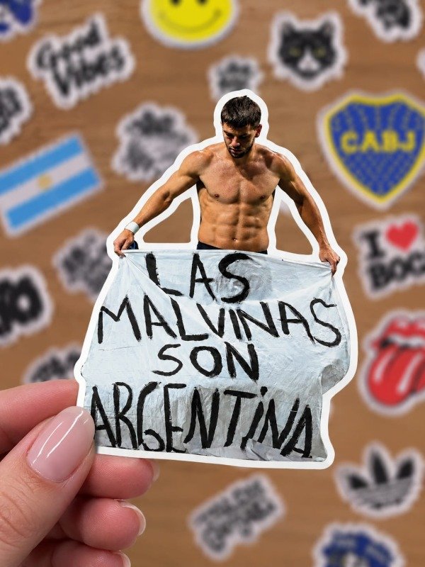 Producto - Stickers // Lo celso malvinas