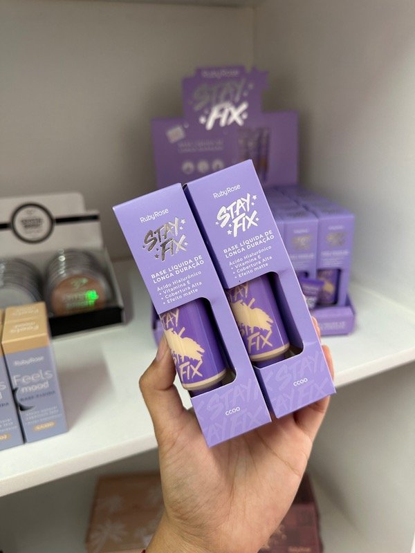 Producto - BASE RUBY ROSE stay fix