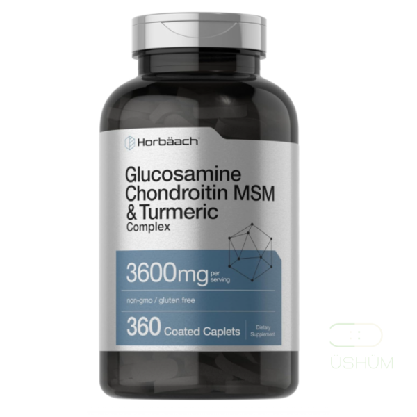 Producto - Horbaach Glucosamine + Chondroitin + MSM 3600 mg - 360 caps