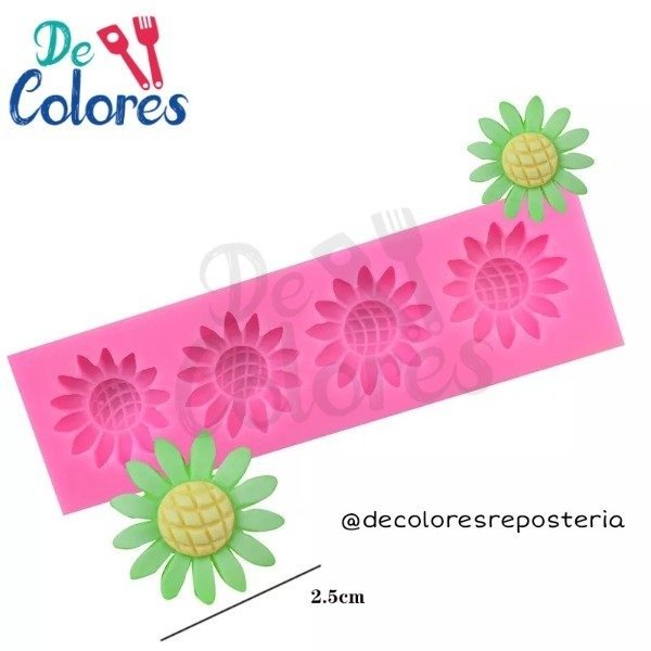 Producto - Molde girasol por 4