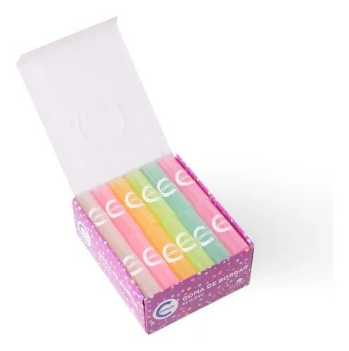 Producto - Goma De Borrar Cablefix Colores Multicolor X Unidad