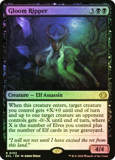 Producto - Gloom Ripper (Foil) (Spanish)