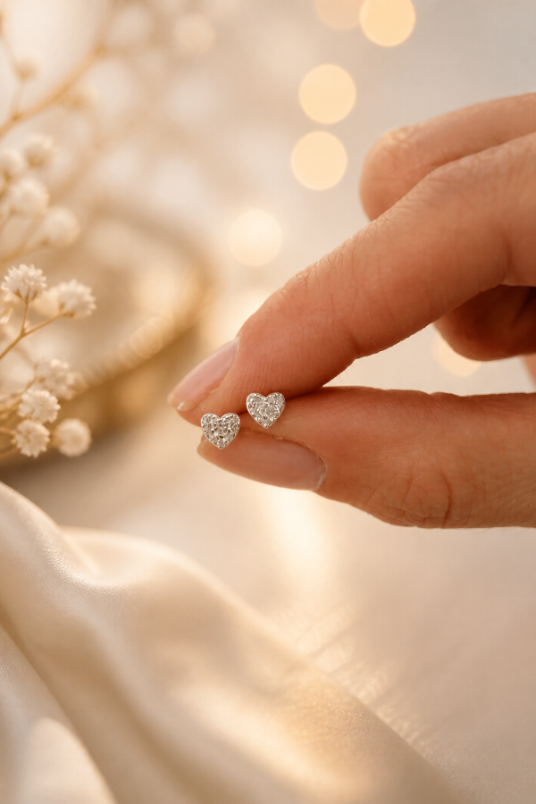 Producto - Aros corazón mini