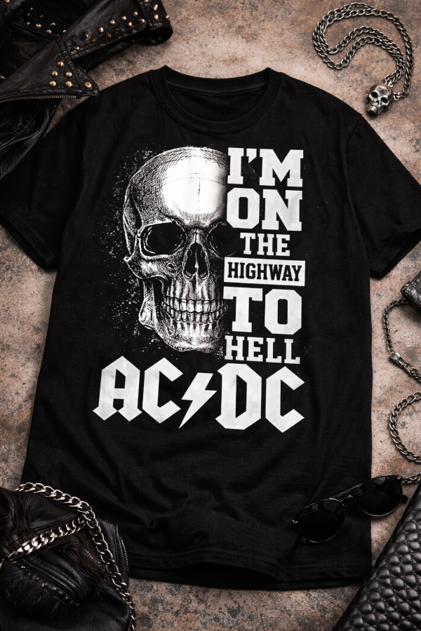 Producto - Remera Algodón AC DC Calavera