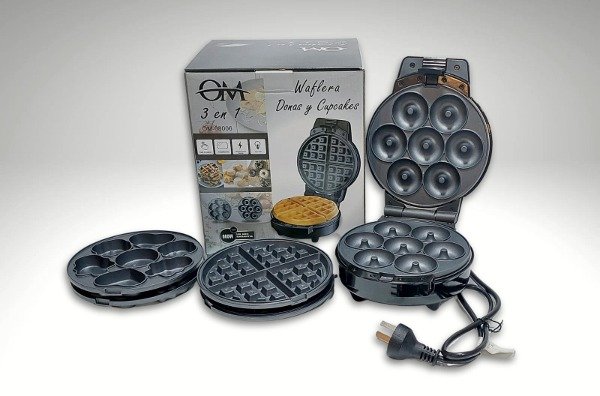 Producto - MAQUINA DE DONAS WAFFLERA Y CUPCAKES