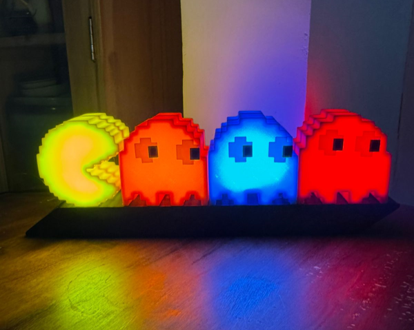 Producto - Lampara Pacman y Fantasmas