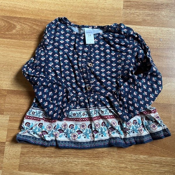 Producto - Camisola Carters Flores 2A