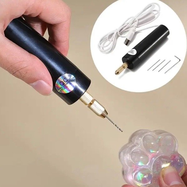 Producto - Kit Taladro Usb Eléctrico + Mecha Para Resina