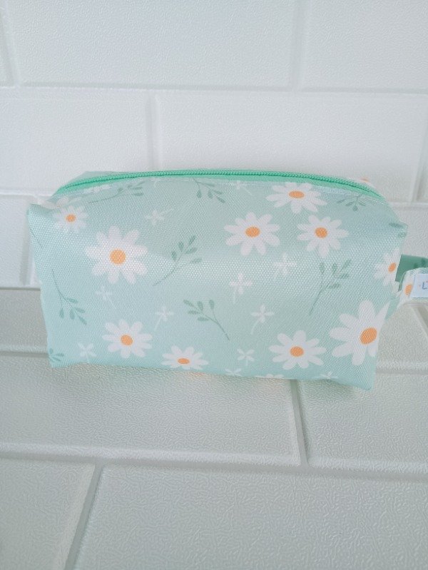 Producto - Cartuchera Jazmín Margarita Verde