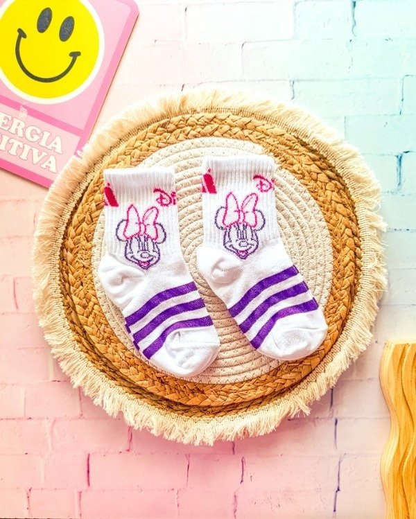 Producto - MEDIAS 3/4 MINNIE ADIDAS BLANCA