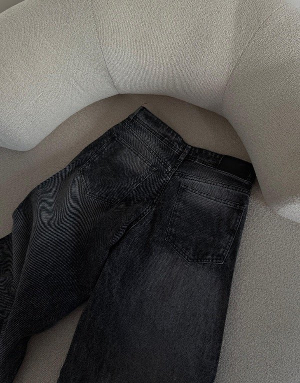 Jeans maxi palazzo Amanda rígido tiro bajo — imagen 4