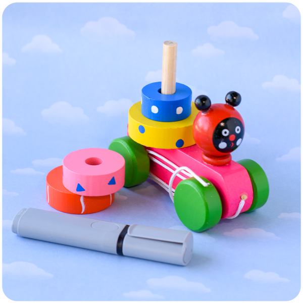 Producto - Carrito de Arrastre 2 en 1 - Vaquita de San Antonio