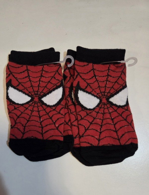 Producto - (UNIDAD ) soquete infantil SPIDERMAN  T 25 AL 31