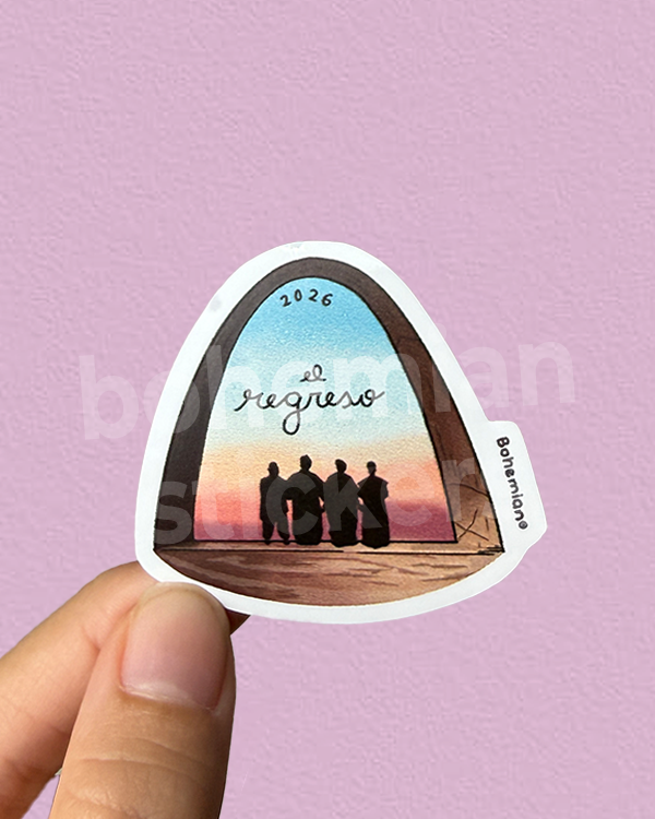 Producto - EL REGRESO - Sticker Individuald de Tan Biónica