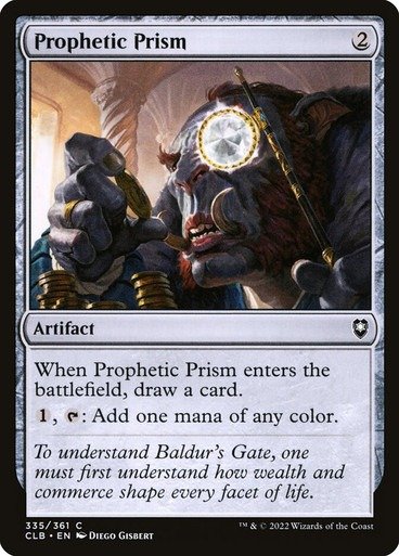 Producto - Prophetic Prism #335  Commander Legends: Battle for Baldur's Gate