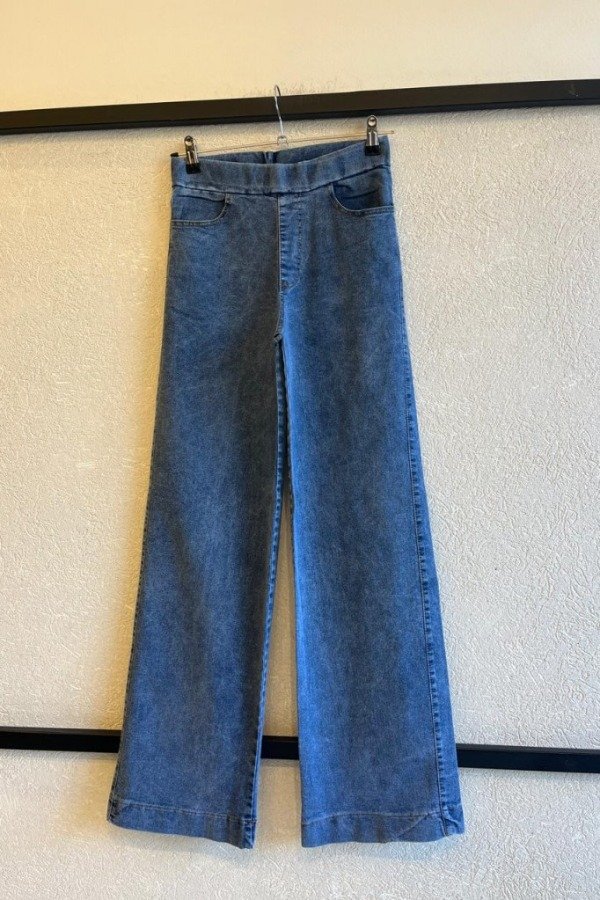 Producto - JEAN CALZA CELESTE GASTADO