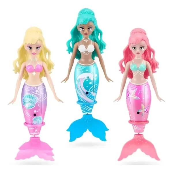 Producto - Pets Alive Muñeca Mini Sirena Nadadora Interactiva Zuru