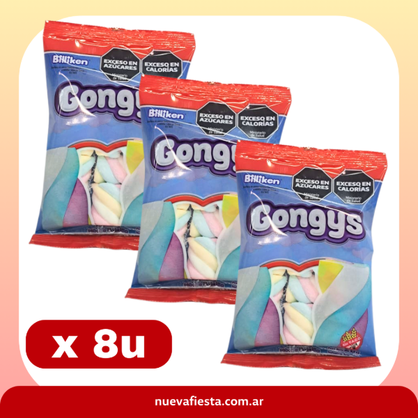 Producto - Malvaviscos Gongys 28g x 8u.