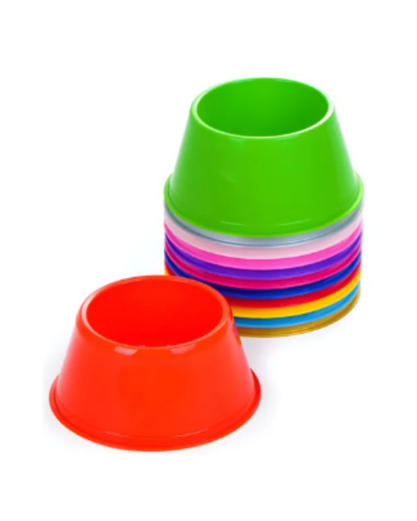 Producto - Comedero de plástico, para perros, chico