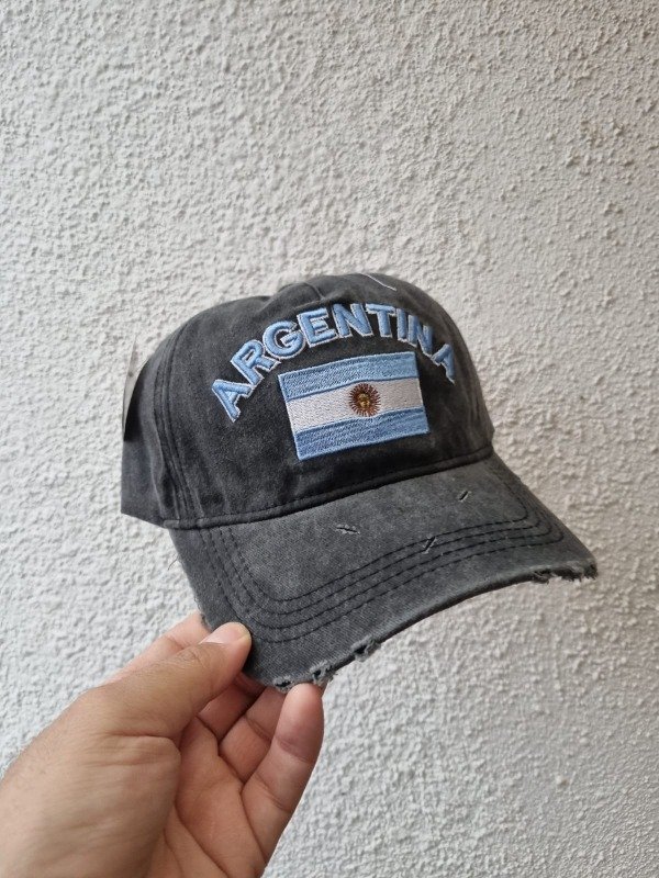 Producto - Gorra ARGENTINA REGULABLE NEGRAA