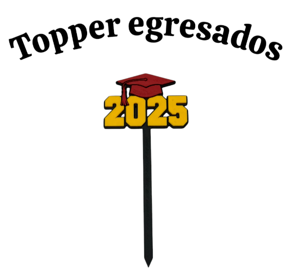 Producto - Topper egresados