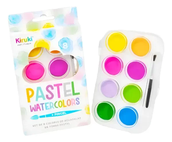 Producto - Acuarelas pastel Kiruki