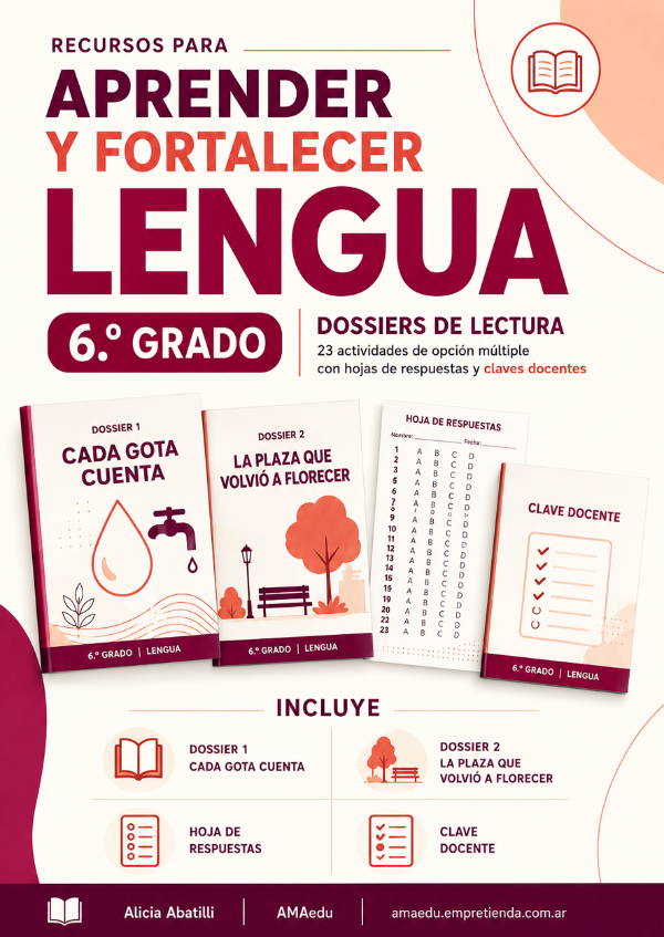 Producto - APRENDER en Sexto Grado - LENGUA Y MATEMÁTICA - 1