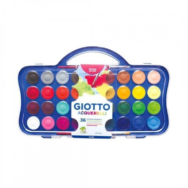 Producto - ACUARELA GIOTTO PREMIUM X 36 COLORES + PINCEL