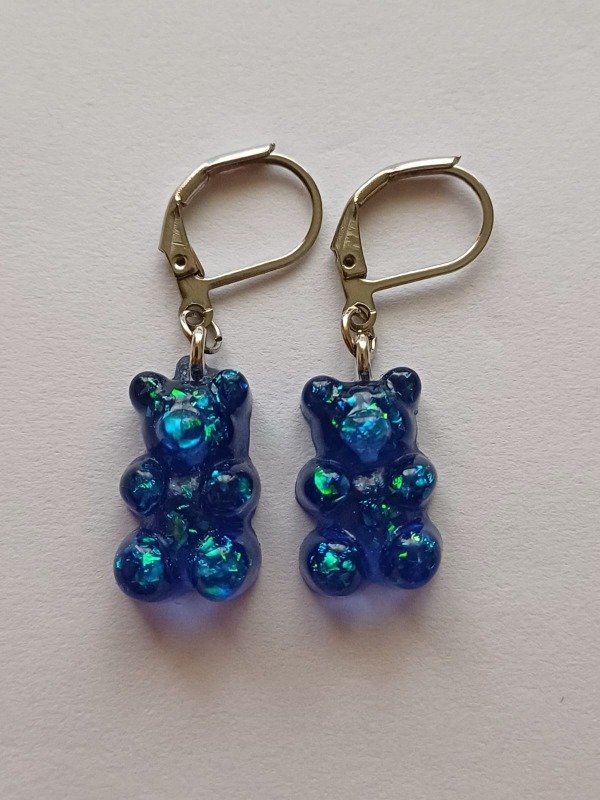 Producto - Aro oso gummy azul