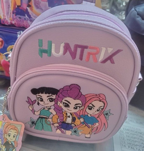 Producto - Mochila de ecocuero rosada