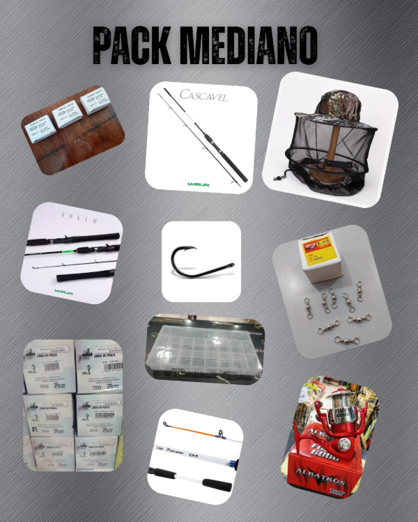 Producto - Pack Mediano Pesca