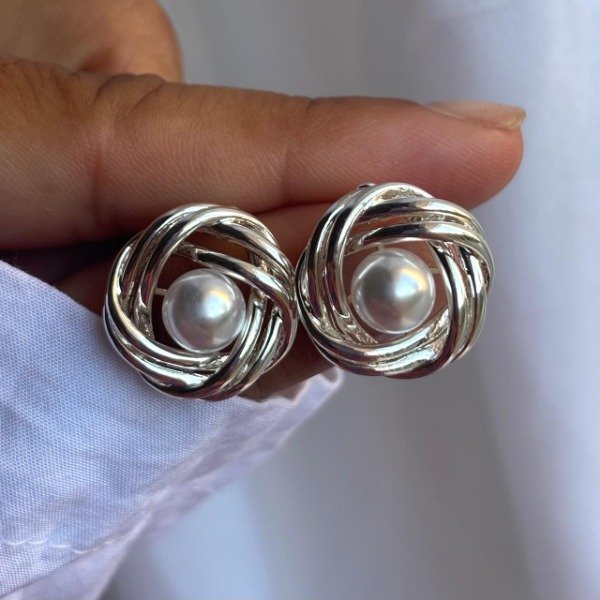 Producto - Aros Eterna perla (cod.911)