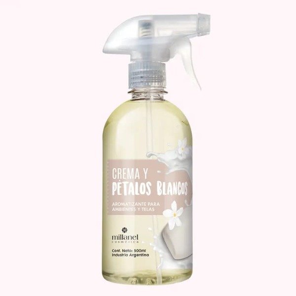 Producto - Aromatizante Crema y Pétalos Blancos 500 ml