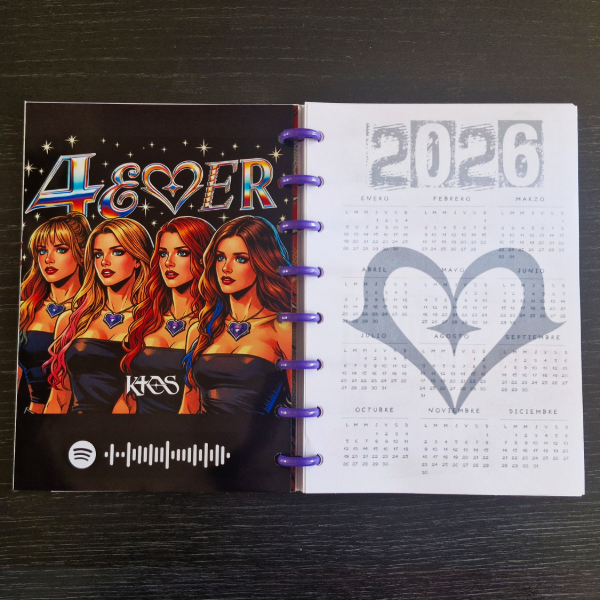 Producto - Planner K4os Personalizada - 4