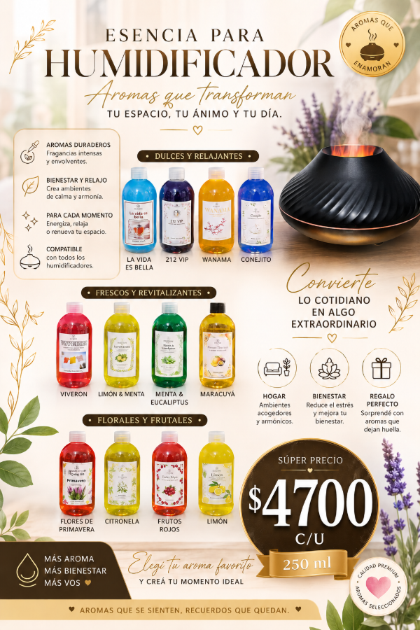 Producto - Esencia Humificador 250ml