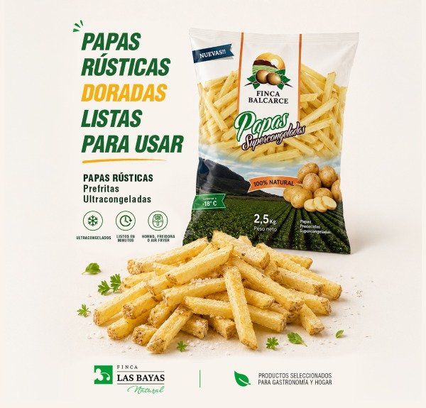 Producto - Papas Rústicas - Finca Balcarce - 1