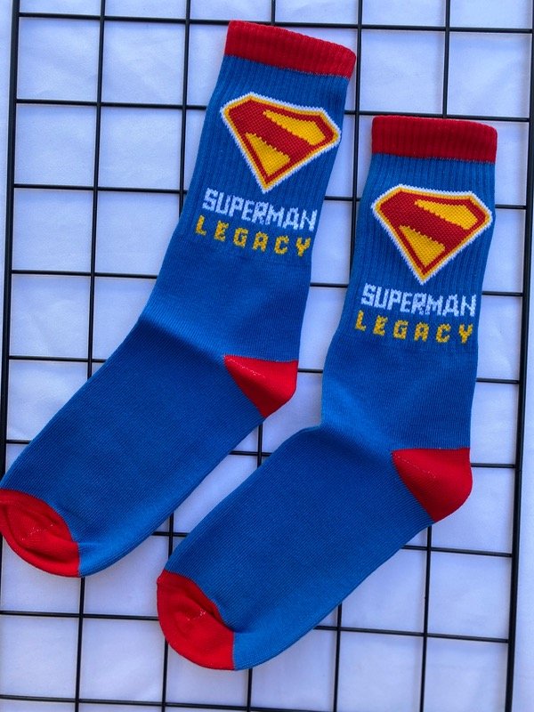 Producto - Medias 3/4, superman azules