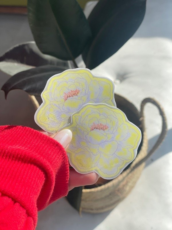 Producto - Sticker Peonia AIMADÉ