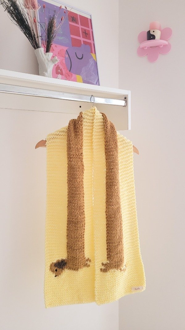 Producto - Bufanda Salchi Amarilla