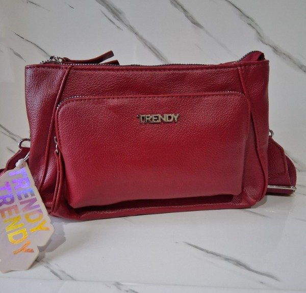 Producto - BANDOLERA MODELO 1 COLOR CHERRY TRENDY