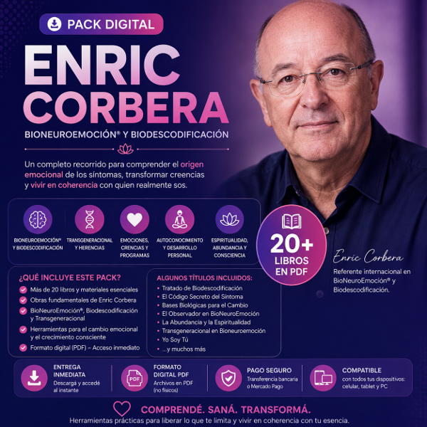 Producto - Pack Enric Corbera - Bioneuroemoción
